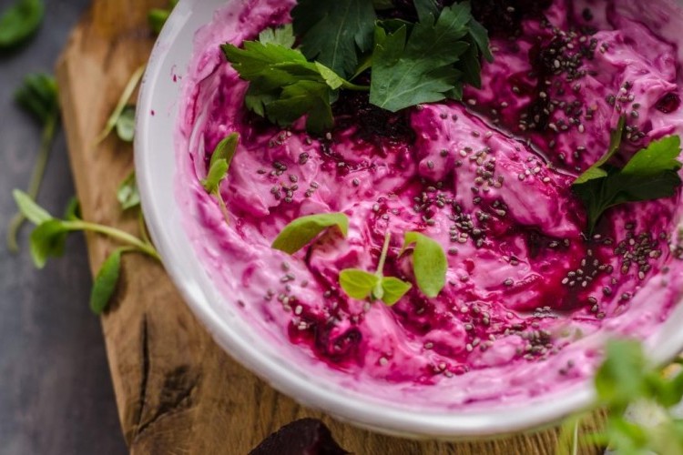 لبنة بالشمندر