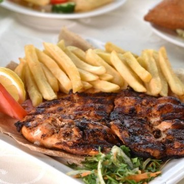 دجاج مشوي عالفحم للرجيم