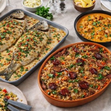 أطباق برتغالية ومتوسطية شهية