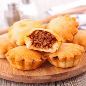 فطائر اللحم بالخضار