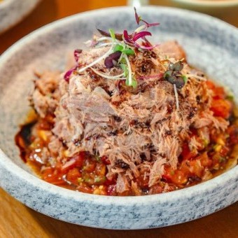 لحم مطهو ومفتت على الطريقة الإماراتية