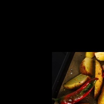 بطاطس حارة مشوية