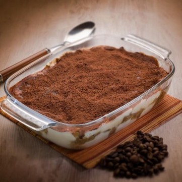 حلى بياض الثلج بالكاكاو