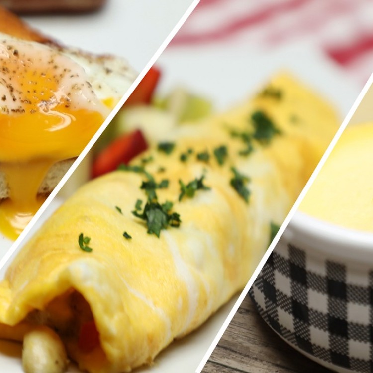 3 وصفات للبيض بالفيديو