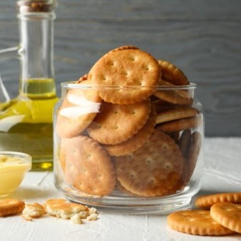 بسكويت مالح سهل وسريع