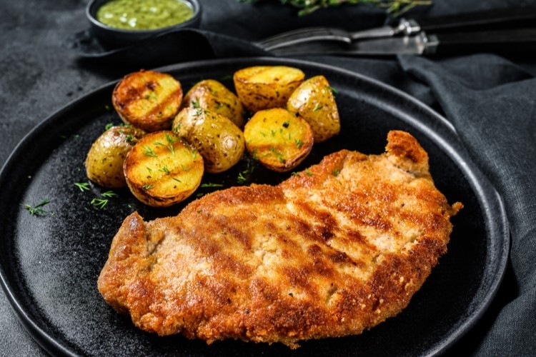 دجاج مقرمش للدايت