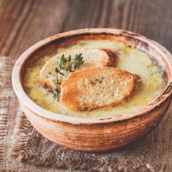 شوربة البصل الفرنسية