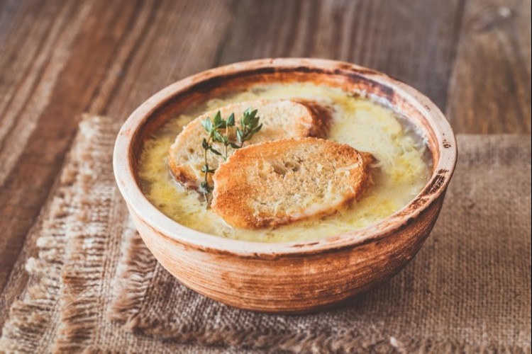 شوربة البصل الفرنسية