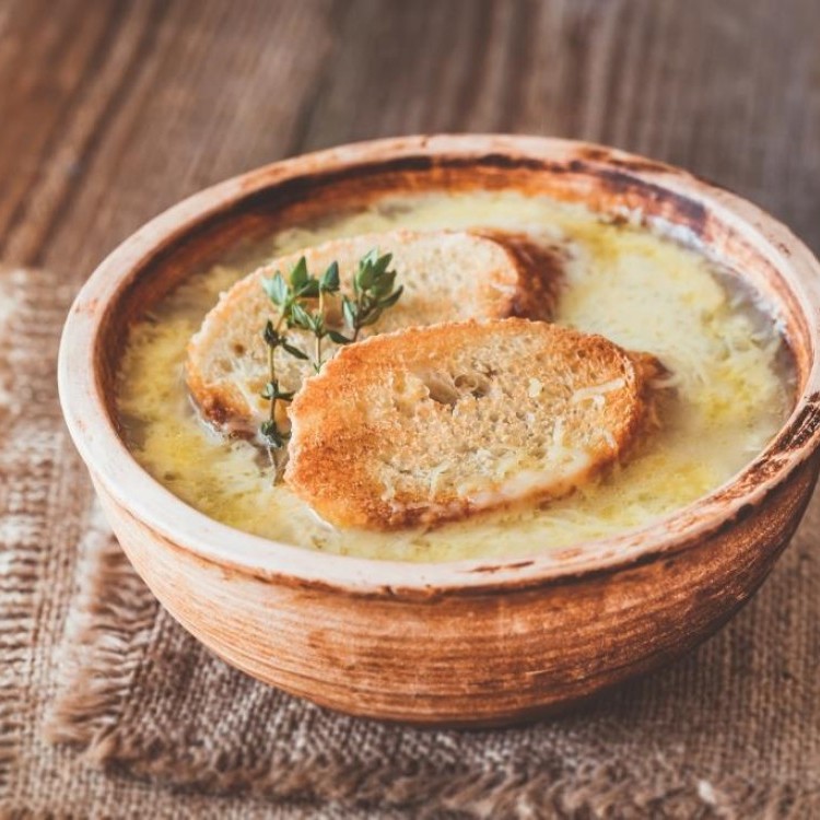 شوربة البصل الفرنسية