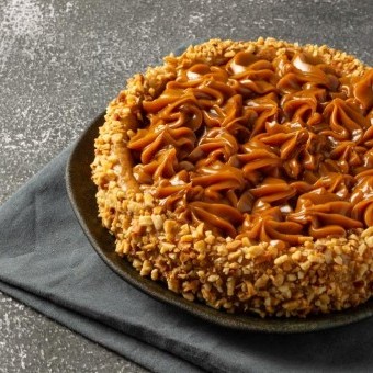 كيكة الكورن فليكس بالكراميل