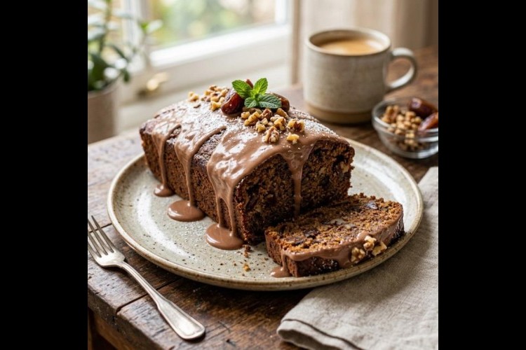 كيك التمر بالحليب الصحي