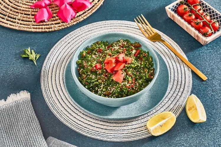 تبولة الشمندر الملونة
