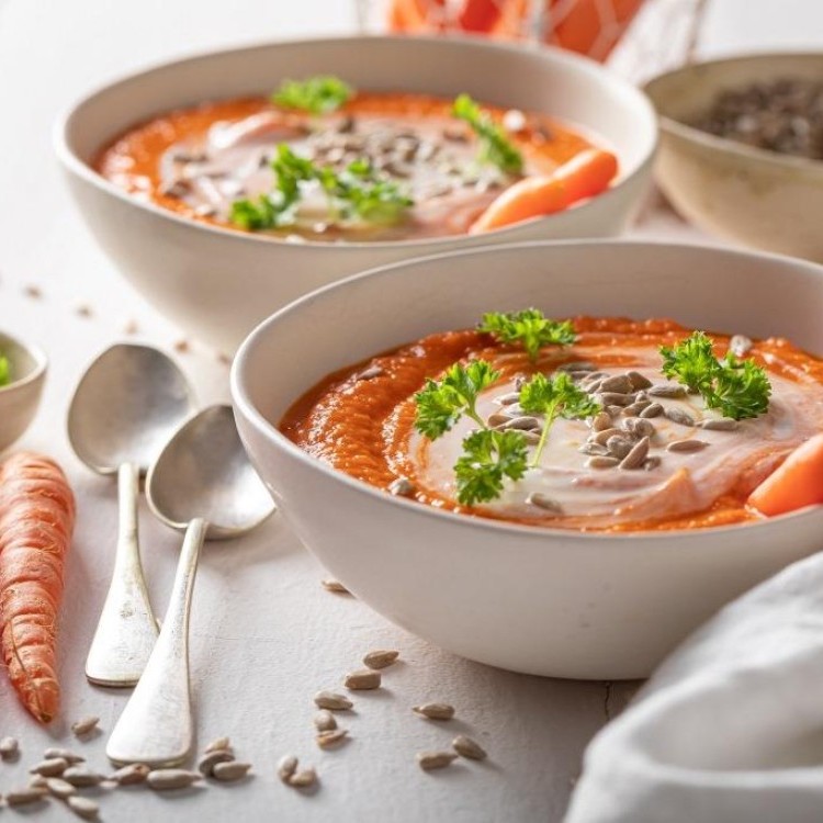 شوربة الجزر بالبطاطس الصحية