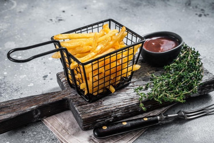 بطاطس مقرمشة مثل المطاعم