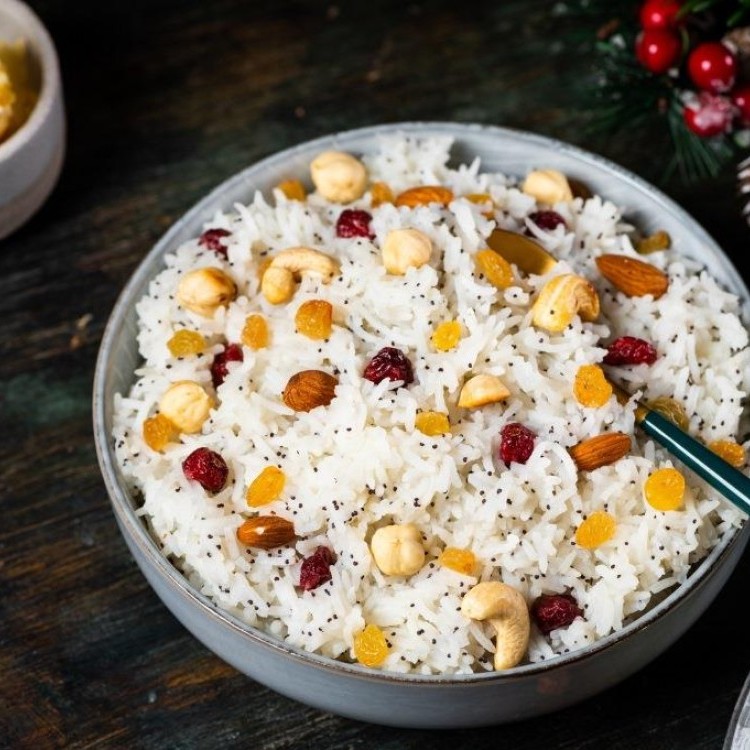 أرز بالمكسرات