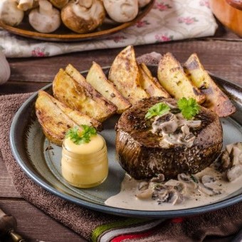 طريقة عمل صوص المشروم للستيك