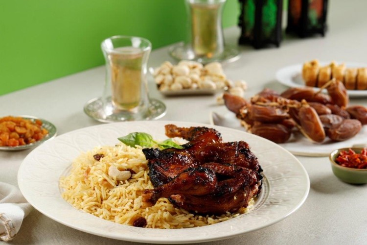 الكبسة بالدجاج المشوي