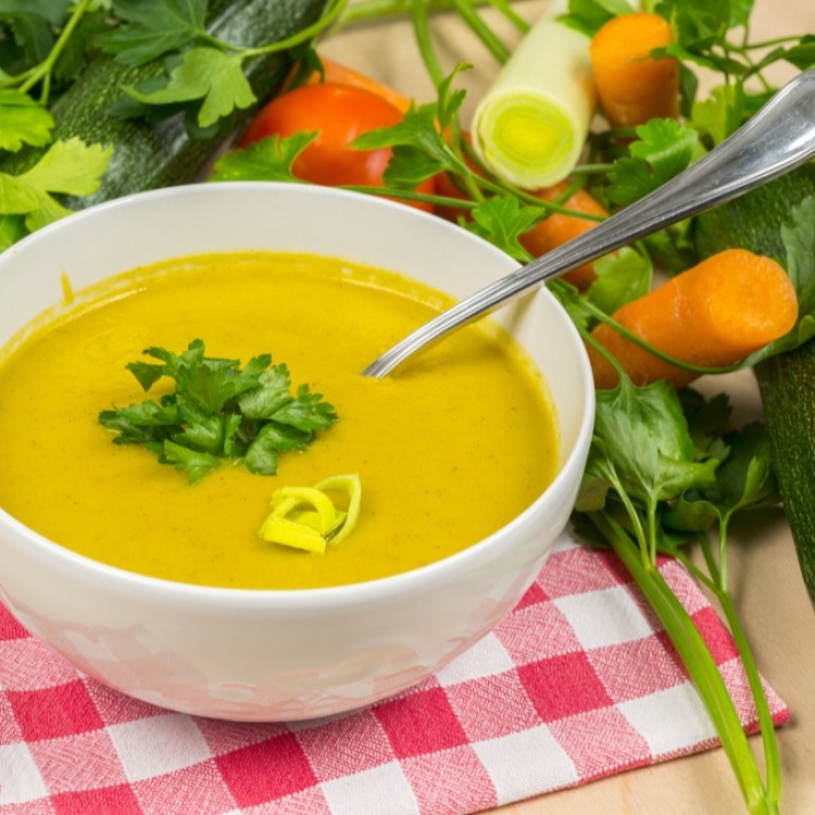 شوربة كريمة الخضار