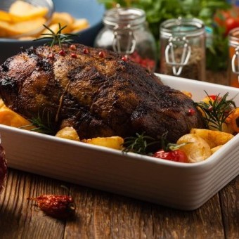 كتف الخروف المشوي