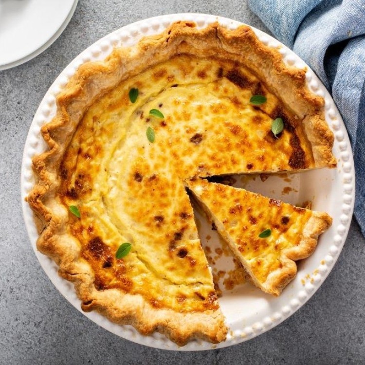 فطيرة البيض بالجبن