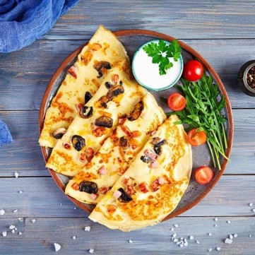 الكريب الفرنسي المالح