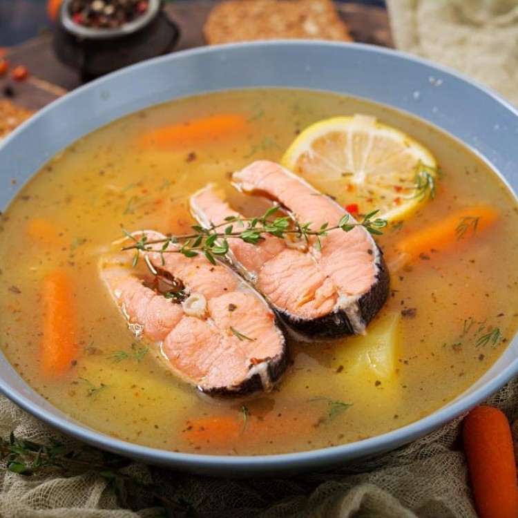 شوربة السمك الصحية