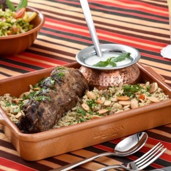 أوزي الأرز واللحم على الطريقة الشرقية