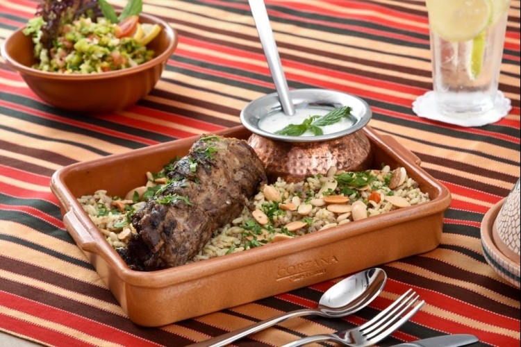 أوزي الأرز واللحم على الطريقة الشرقية