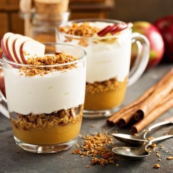 حلوى التفاح بالكراميل