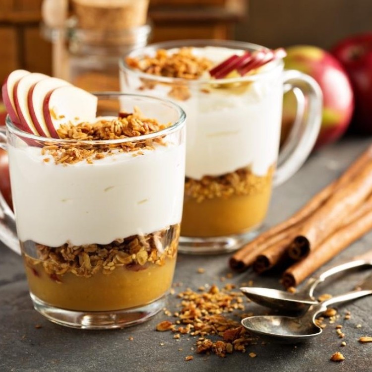 حلوى التفاح بالكراميل