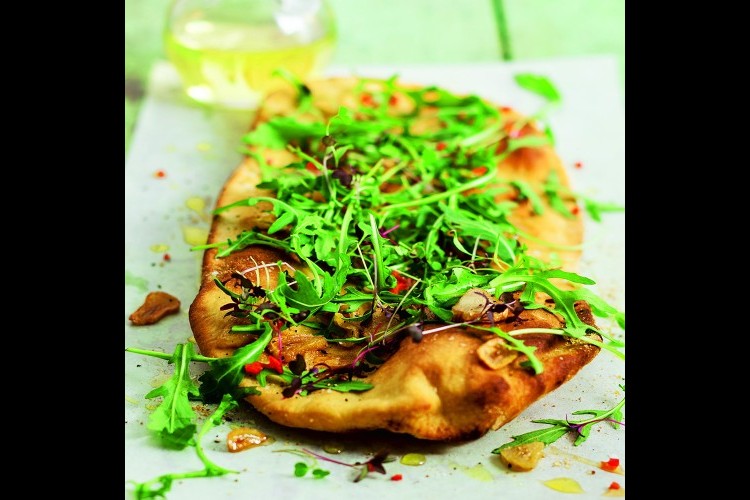 بيتزا الثوم لرجيم متوازن