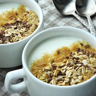 البليلة باللبن