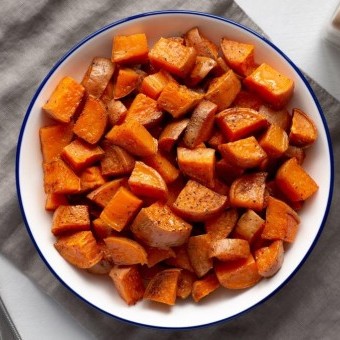 البطاطا الحلوة بالفرن