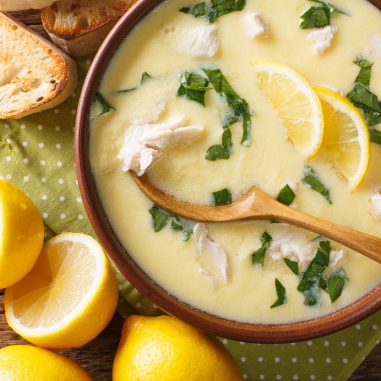 شوربة الدجاج بالكريمة