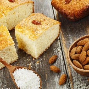 بسبوسة ناعمة بجوز الهند