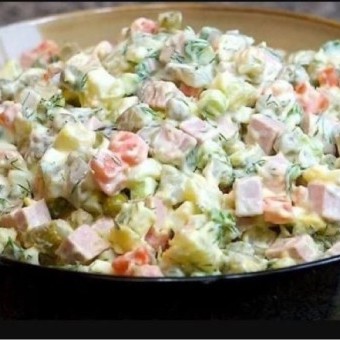 سلطة بيض مسلوق