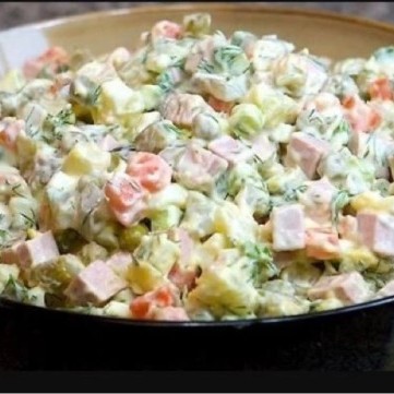 سلطة بيض مسلوق