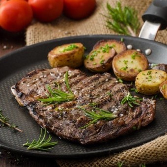 ستيك اللحم الخفيف للرجيم