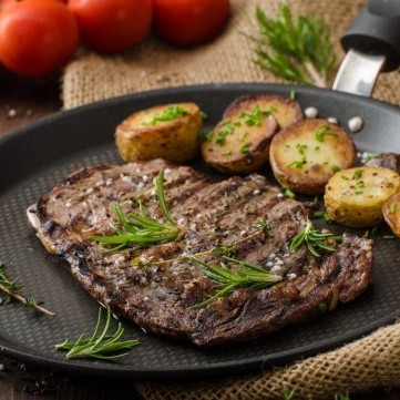 ستيك اللحم الخفيف للرجيم