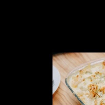 طاجن الجمبري بالكريمة