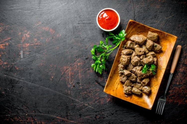 كبدة خروف بالفرن بخطوات سهلة