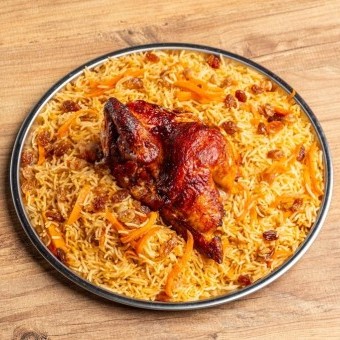 طريقة عمل البخاري بالدجاج ورز البسمتي