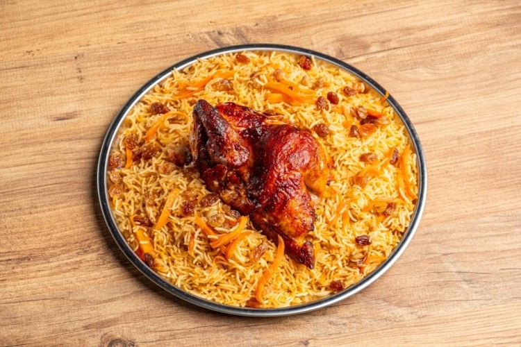 طريقة عمل البخاري بالدجاج ورز البسمتي