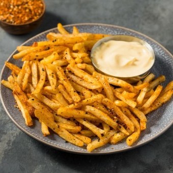 البطاطس المقرمشة بالنشا