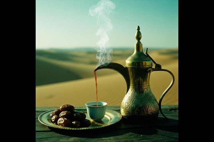 القهوة السعودية بالهيل على الطريقة الأصلية