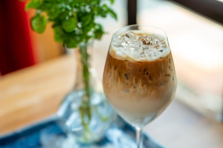 قهوة باردة في المنزل