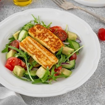 سلطة الحلوم المشوي