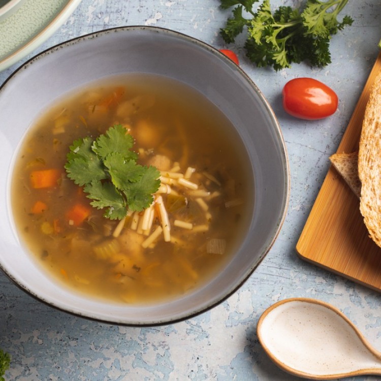 شوربة خضار بالشوفان