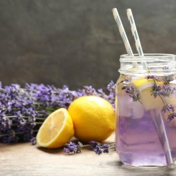 عصير ليمون باللافندر