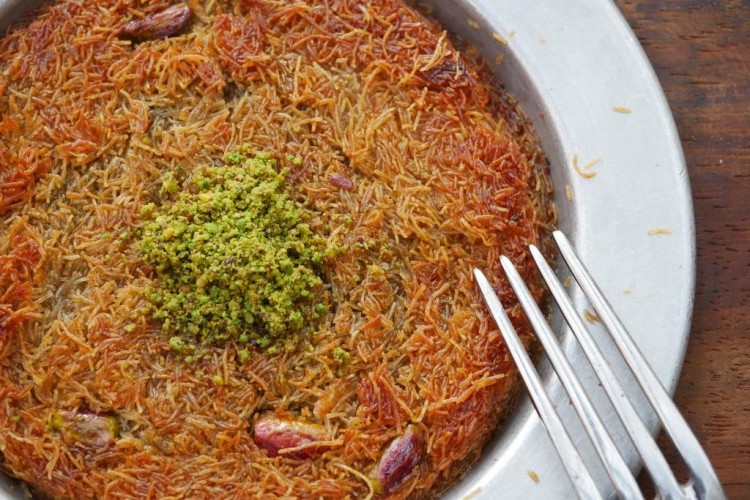 طريقة عمل الكنافة بالنوتيلا في المنزل